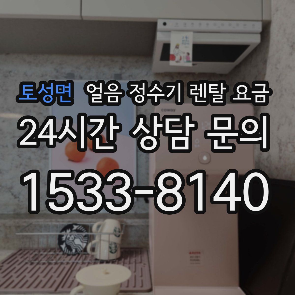 토성면 얼음 정수기 렌탈 요금