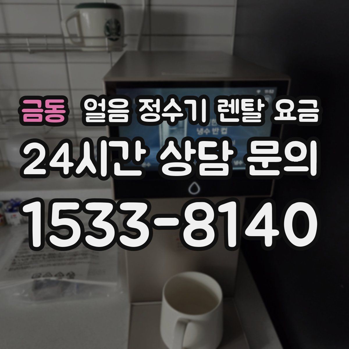 금동 얼음 정수기 렌탈 요금 냉온 기능 포함 여부에 따른 차이