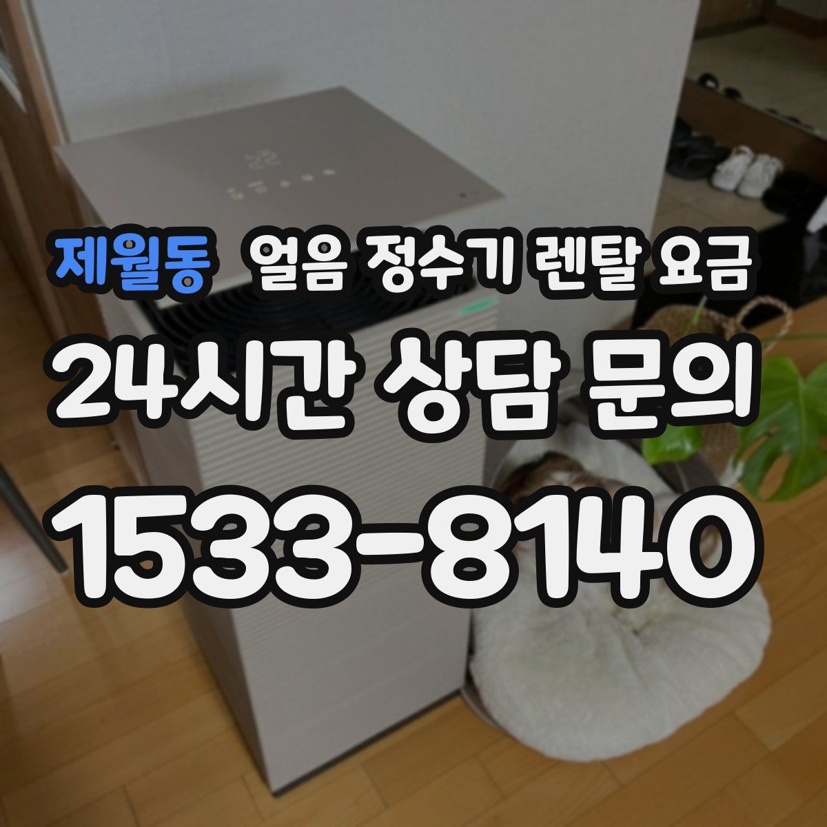 제월동 얼음 정수기 렌탈 요금