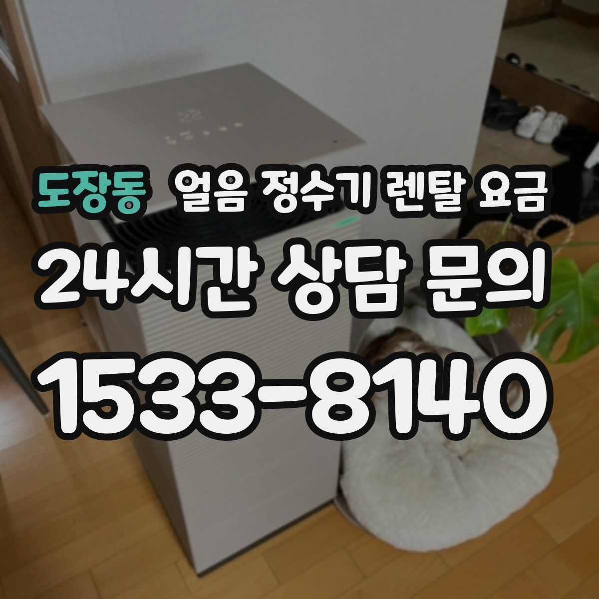 도장동 얼음 정수기 렌탈 요금