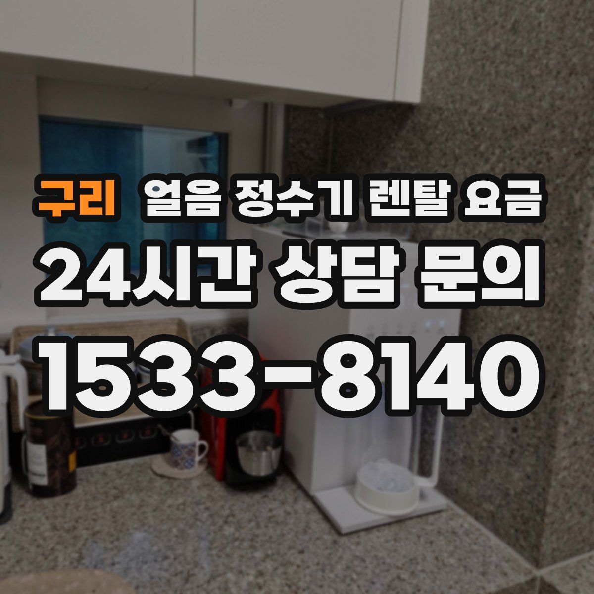 구리 얼음 정수기 렌탈 요금
