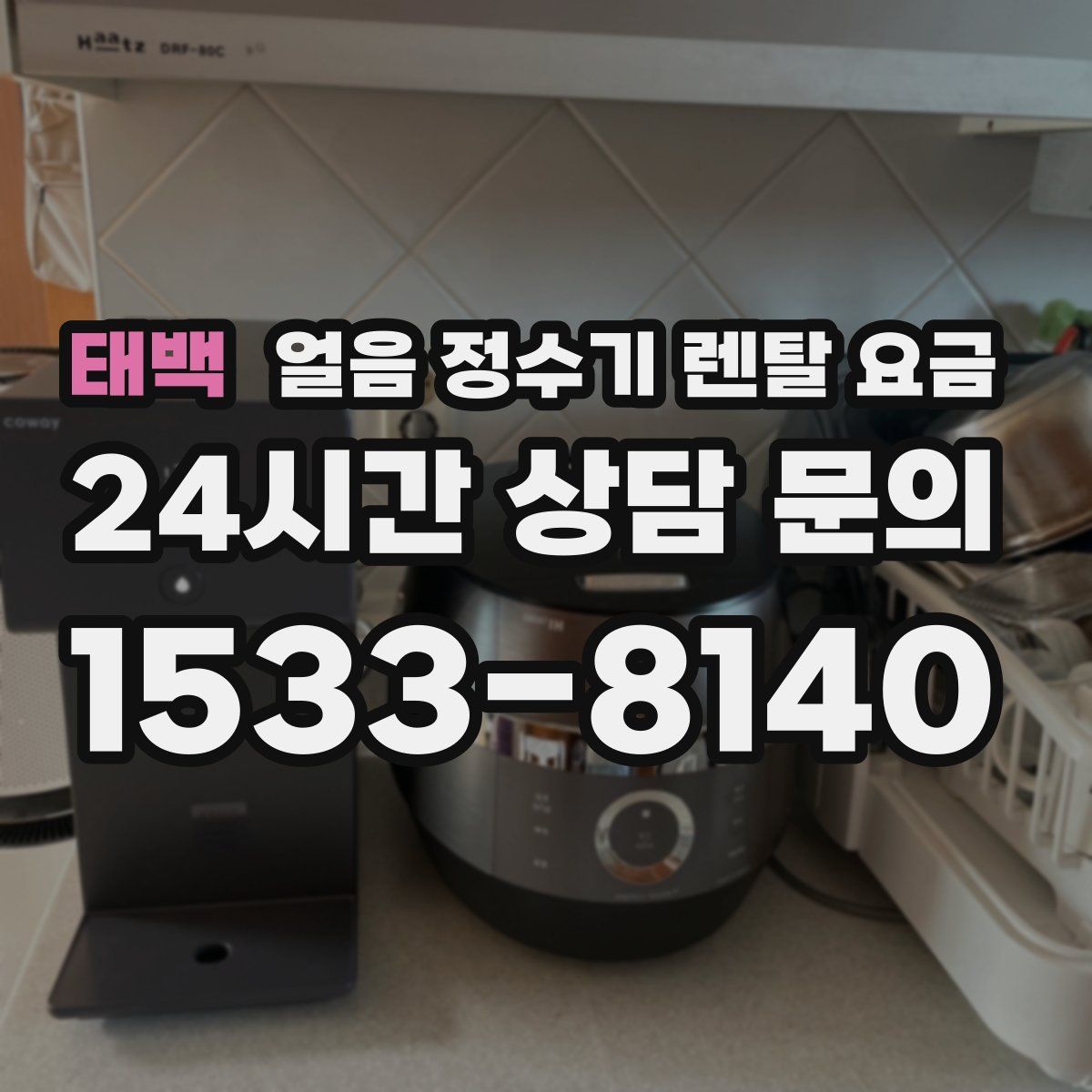 태백 얼음 정수기 렌탈 요금