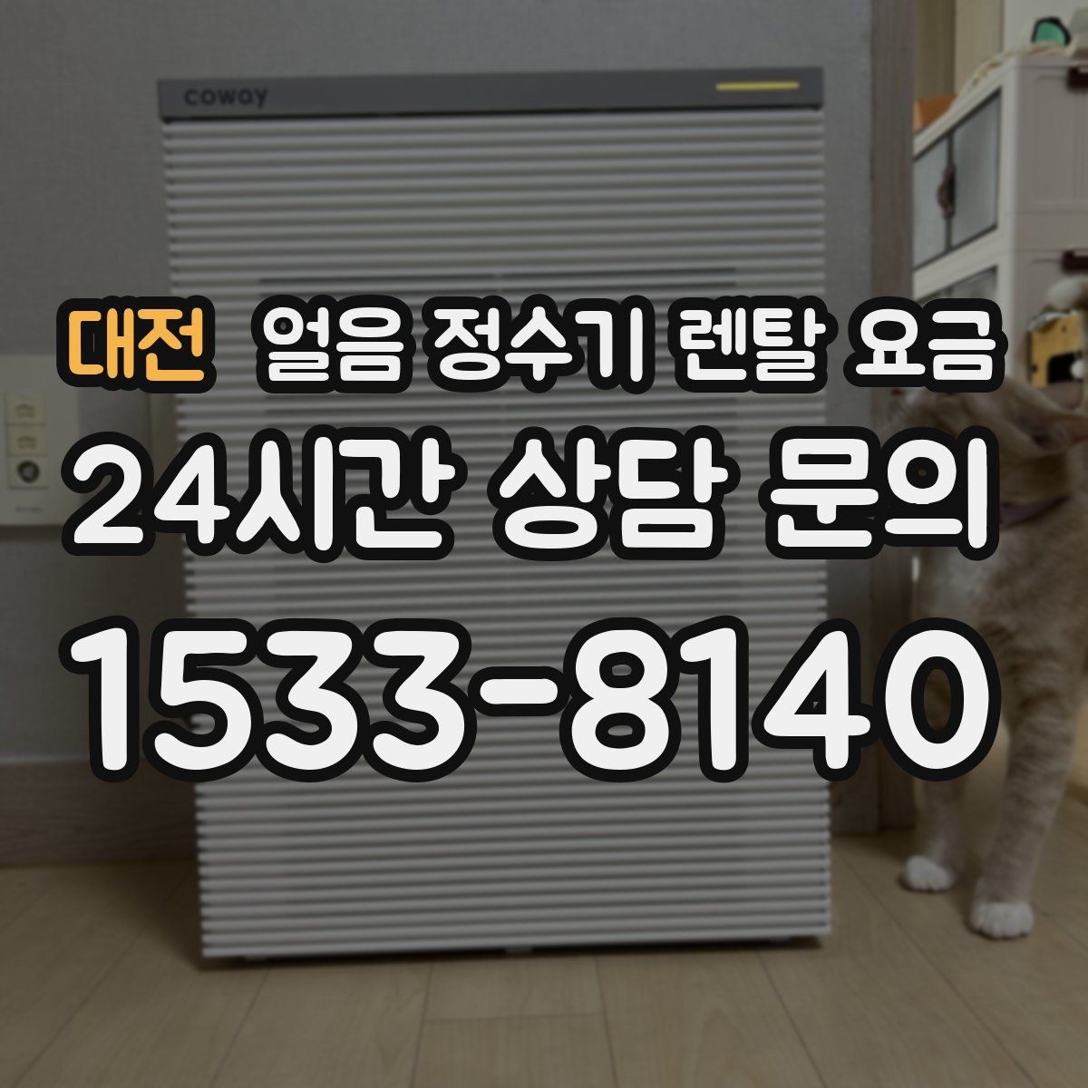대전 얼음 정수기 렌탈 요금 필터 관리까지 포함되는지 확인하는 방법