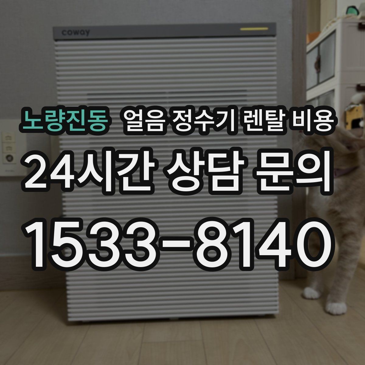 노량진동 얼음 정수기 렌탈 비용 고급형과 보급형 차이 정리