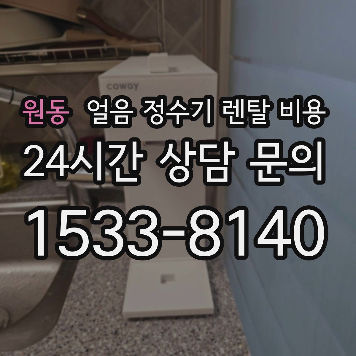 원동 얼음 정수기 렌탈 비용 카페용으로 사용할 때 고려사항