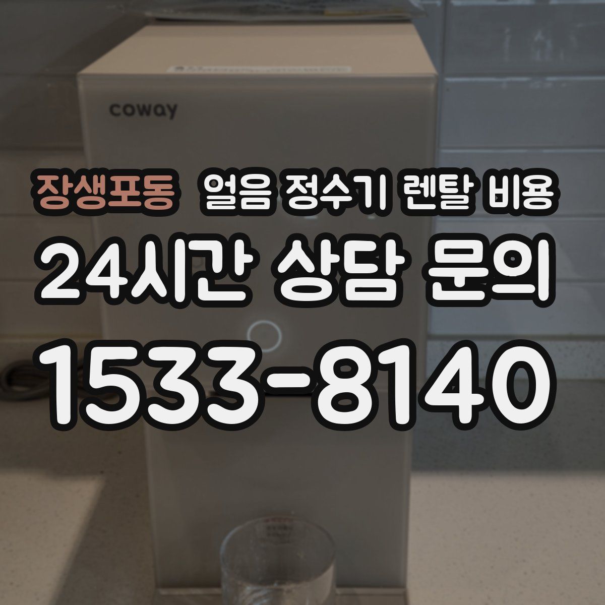 장생포동 얼음 정수기 렌탈 비용