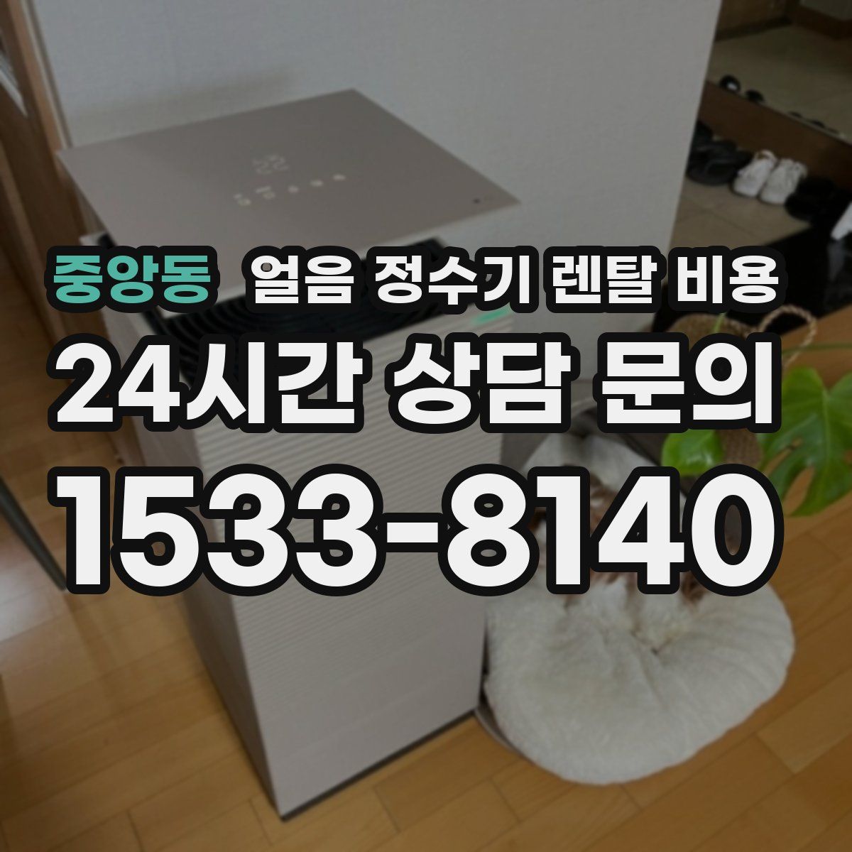 중앙동 얼음 정수기 렌탈 비용