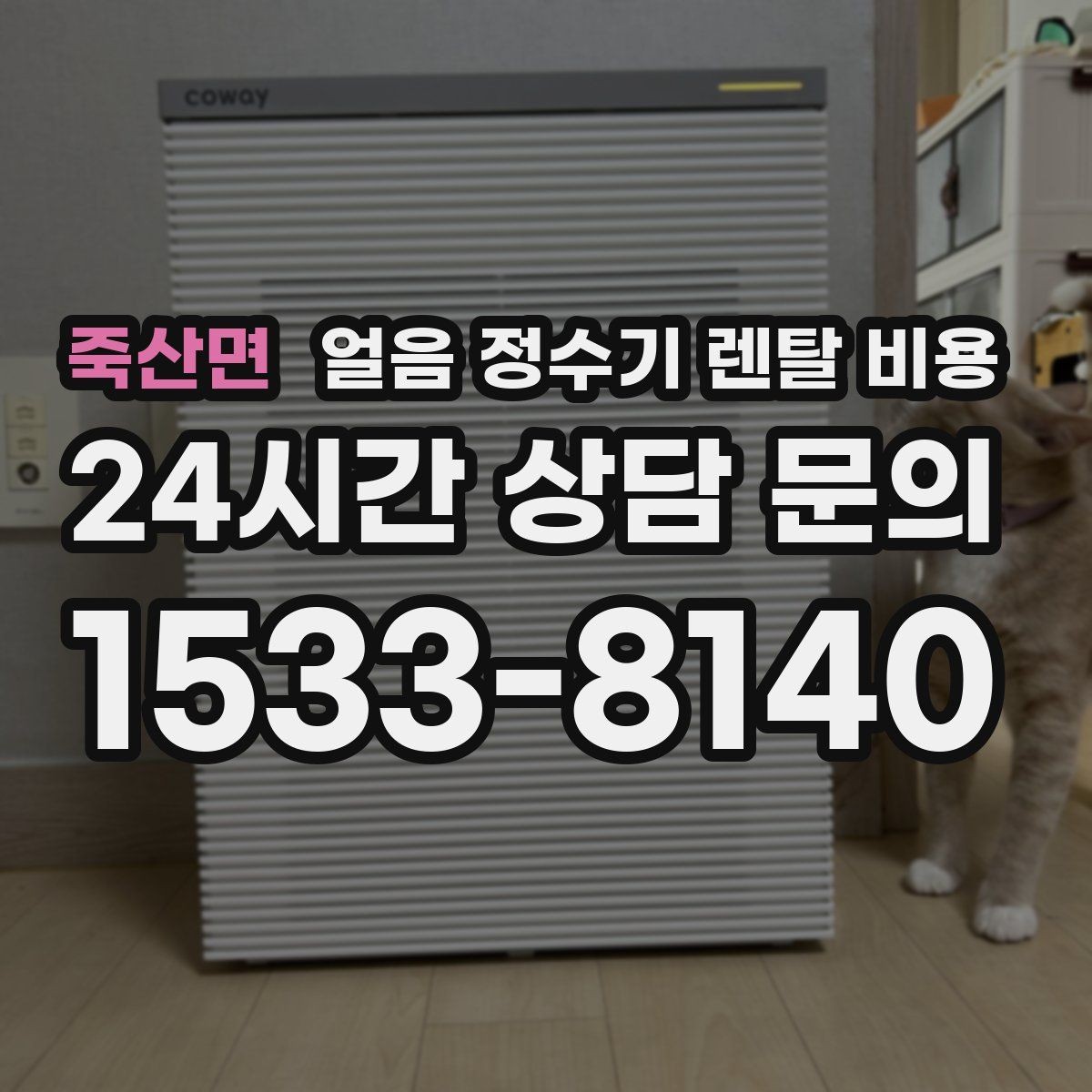 죽산면 얼음 정수기 렌탈 비용 관리 서비스 만족도가 중요한 이유