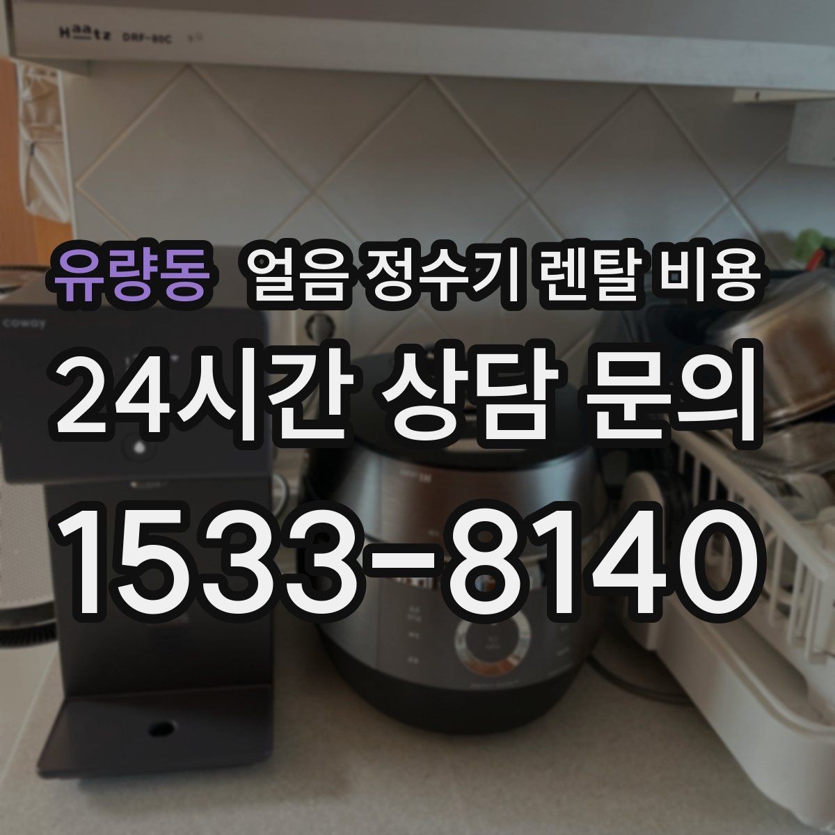 유량동 얼음 정수기 렌탈 비용 방문 관리가 필요한 경우