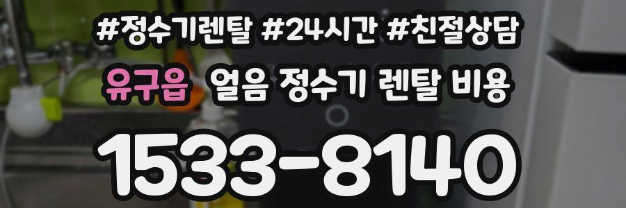 유구읍 얼음 정수기 렌탈 비용