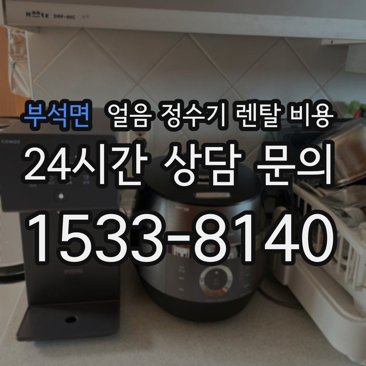 부석면 얼음 정수기 렌탈 비용 얼음 크기 조절 기능 필요할까