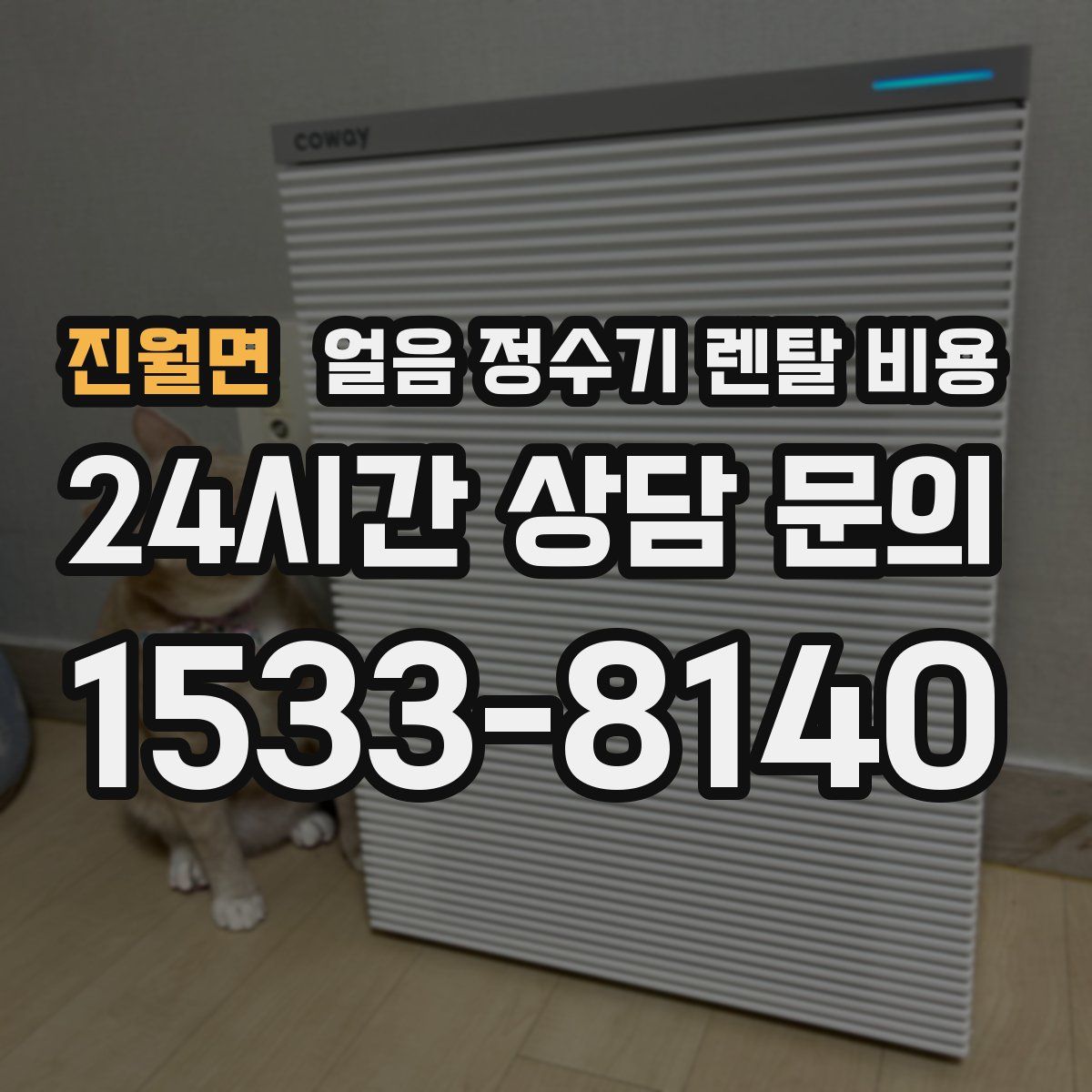 진월면 얼음 정수기 렌탈 비용