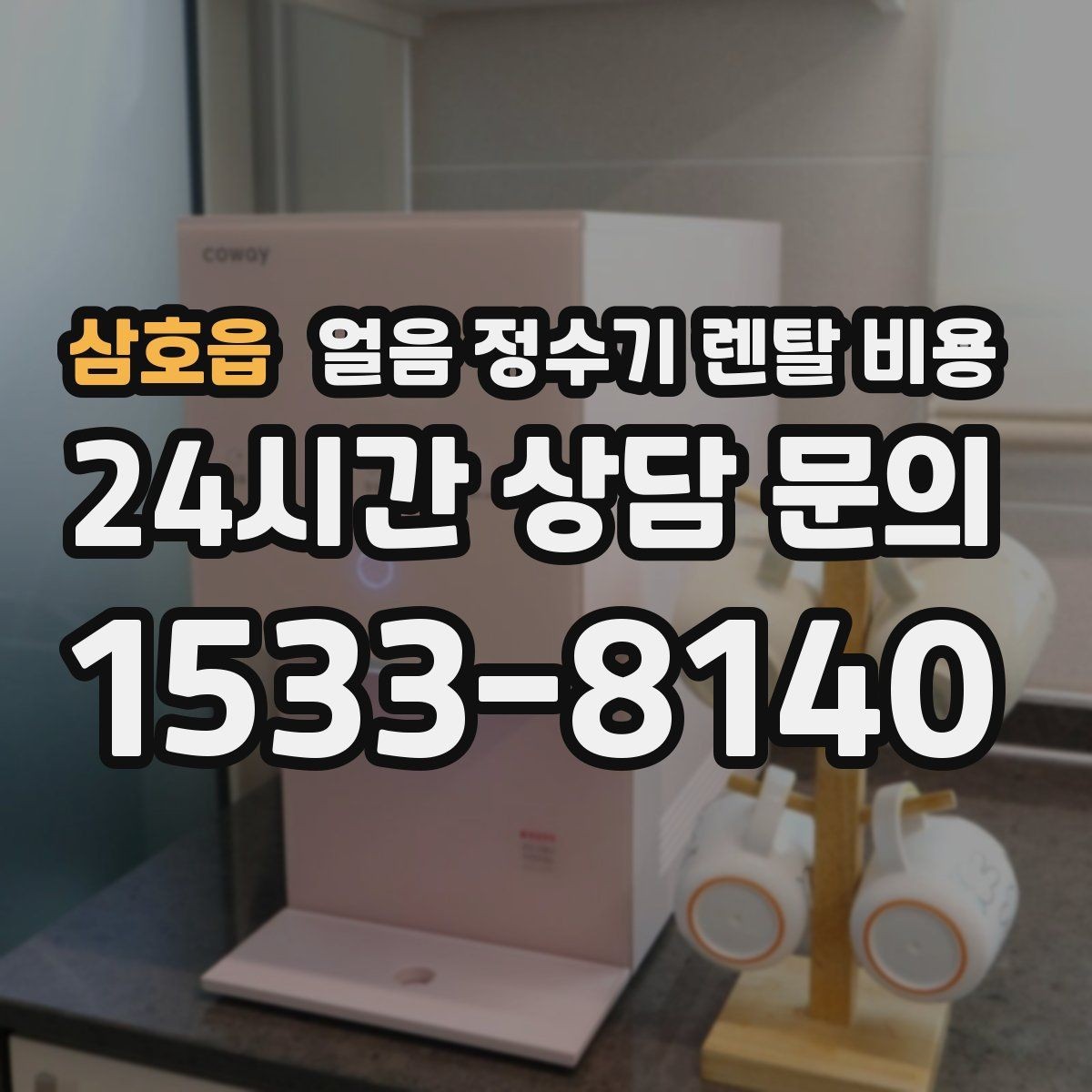 삼호읍 얼음 정수기 렌탈 비용 얼음 생성 속도가 중요한 이유