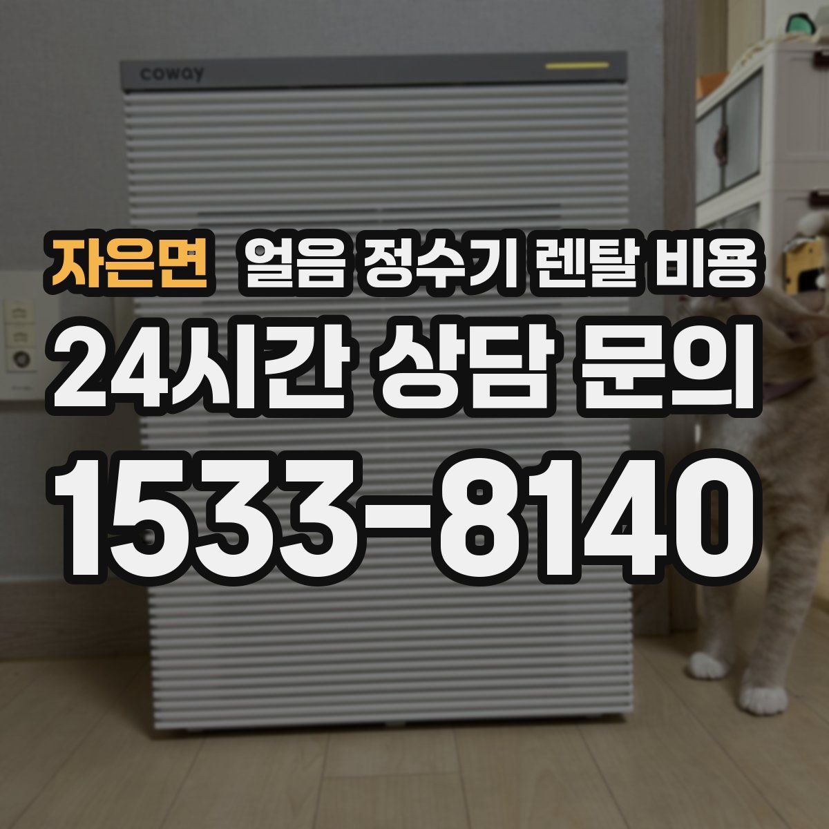 자은면 얼음 정수기 렌탈 비용