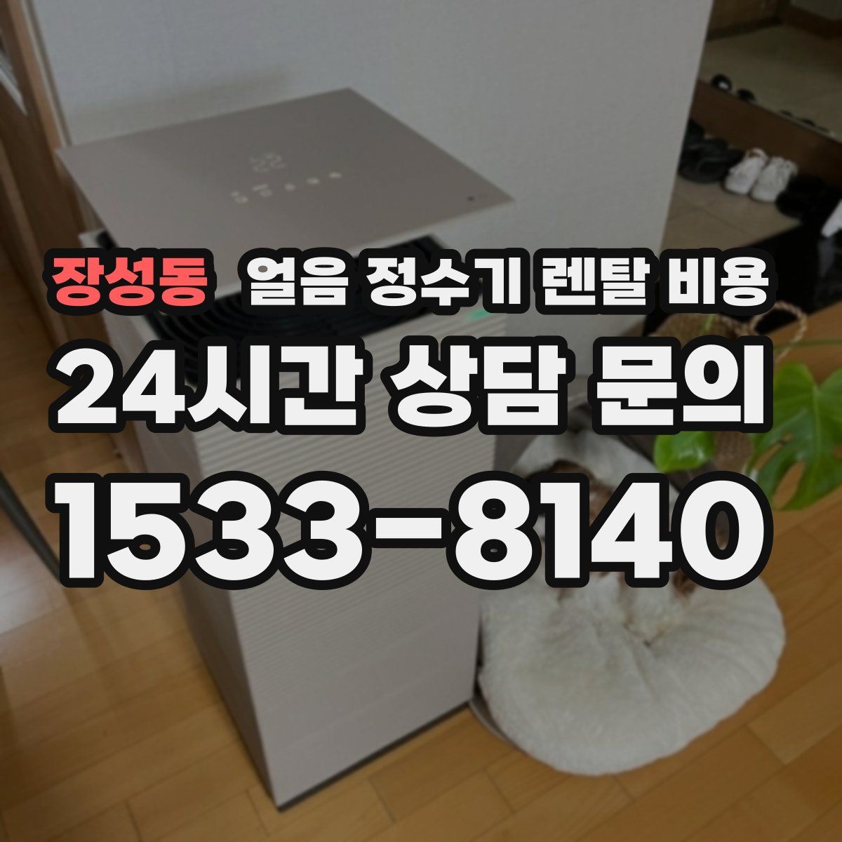 장성동 얼음 정수기 렌탈 비용