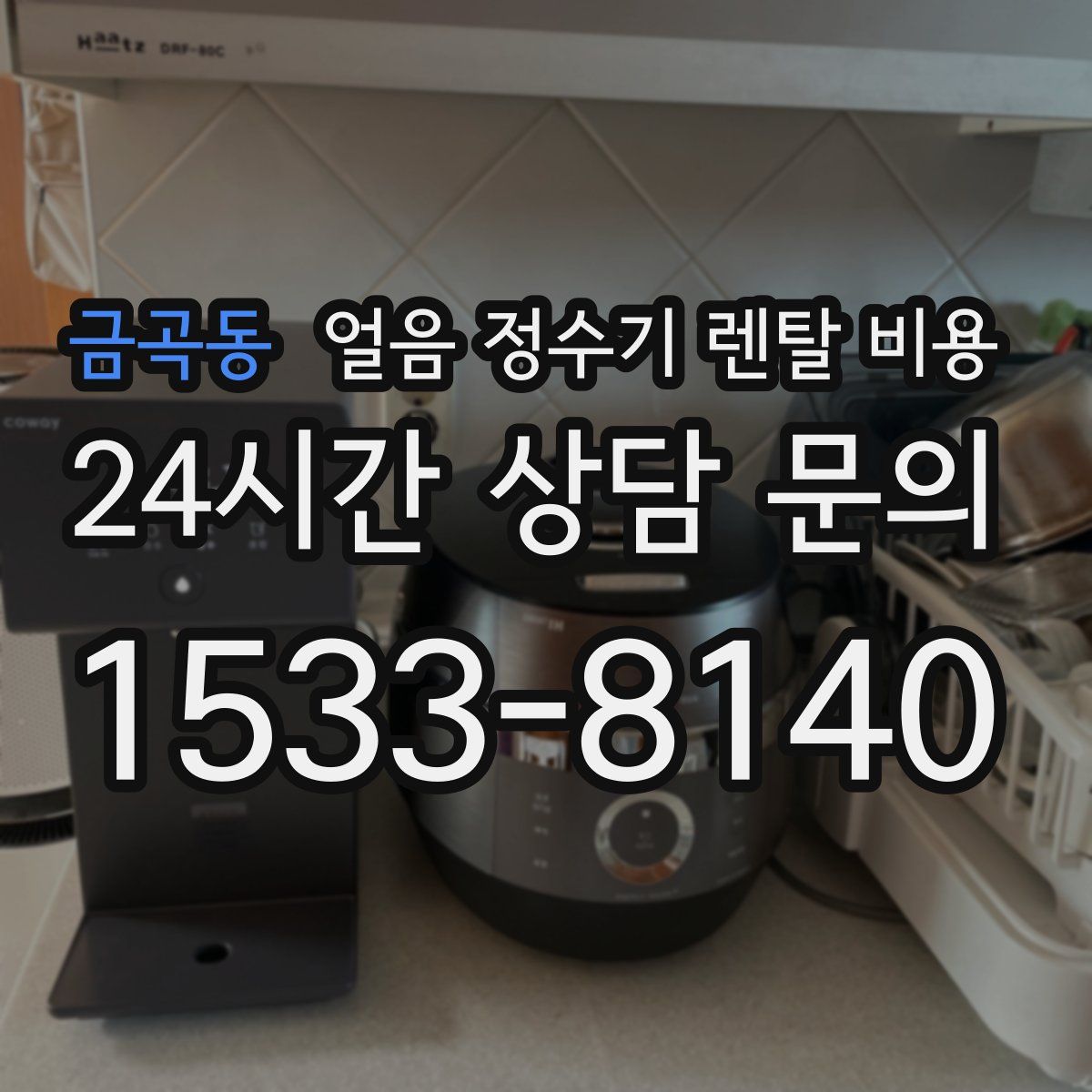 금곡동 얼음 정수기 렌탈 비용