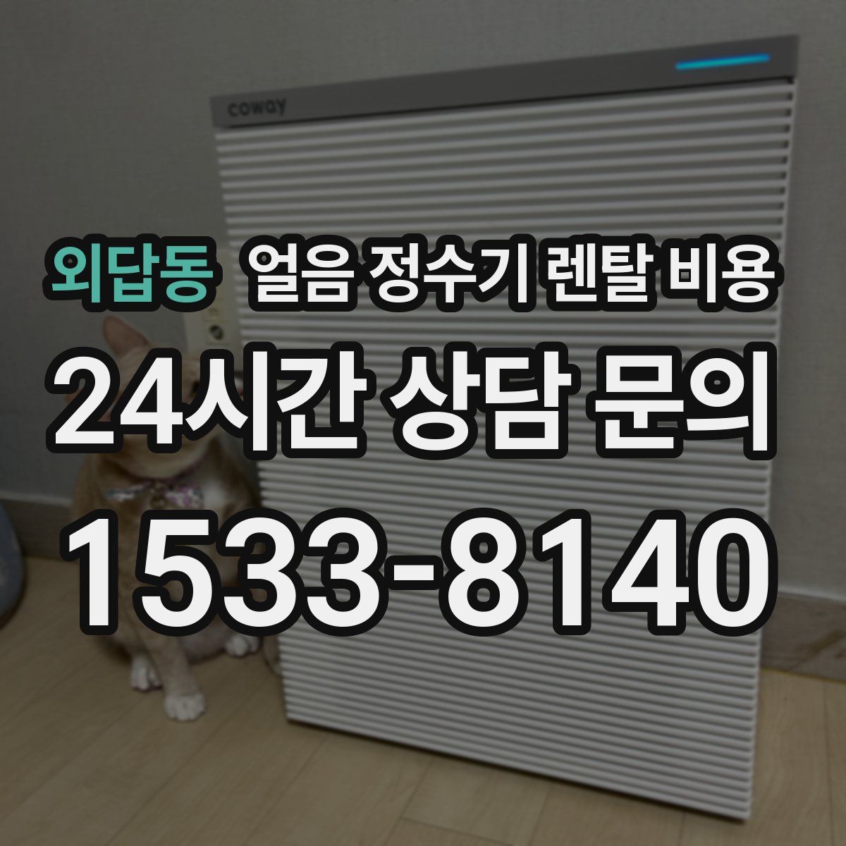 외답동 얼음 정수기 렌탈 비용