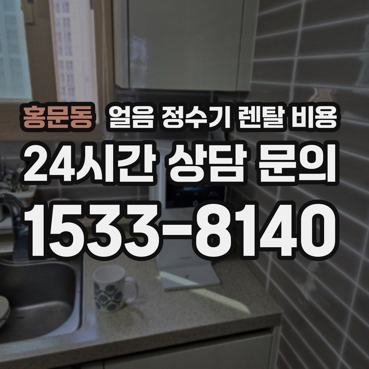 홍문동 얼음 정수기 렌탈 비용 냉온 기능 포함 여부에 따른 차이