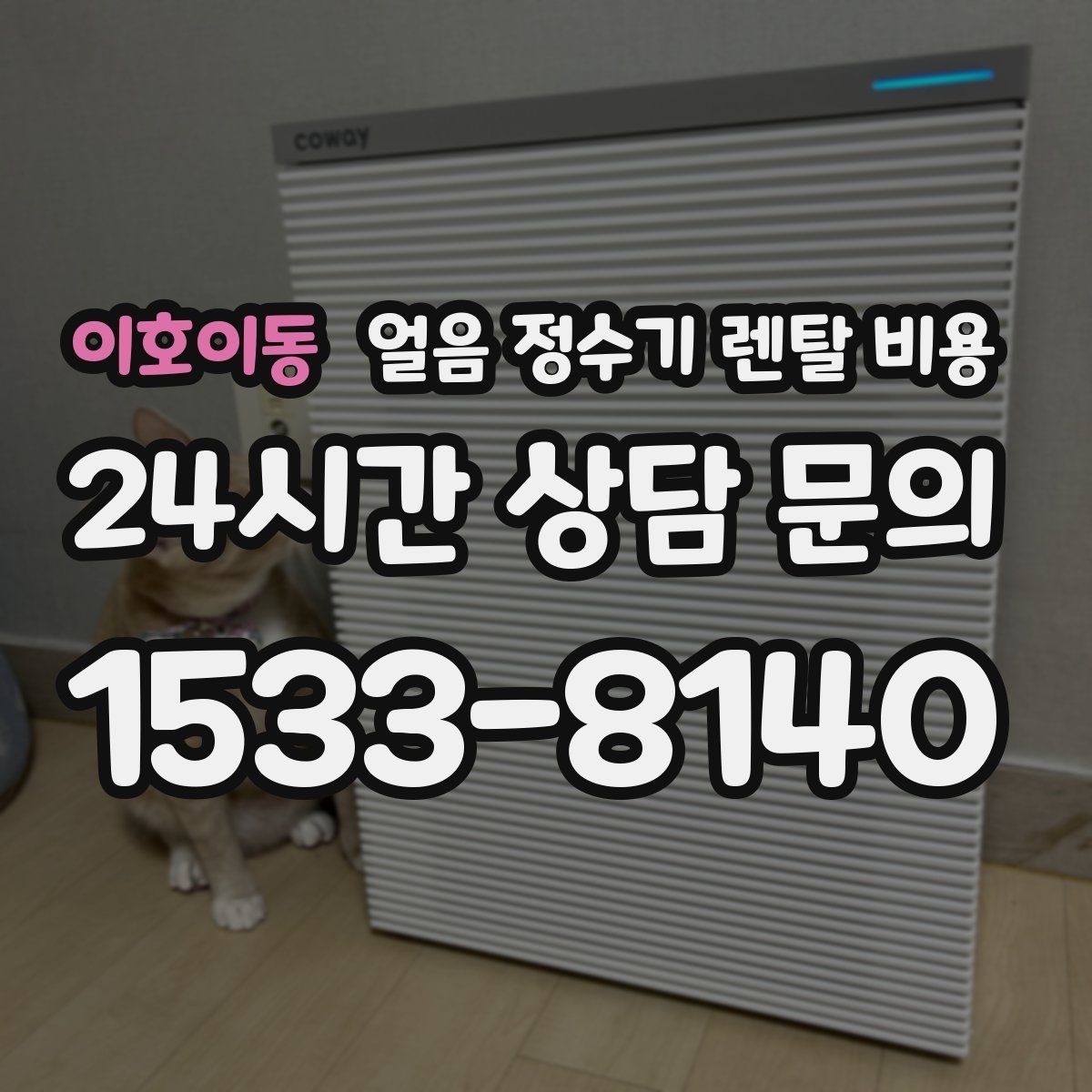 이호이동 얼음 정수기 렌탈 비용 자동 살균 기능이 있는 제품이 유리한 이유