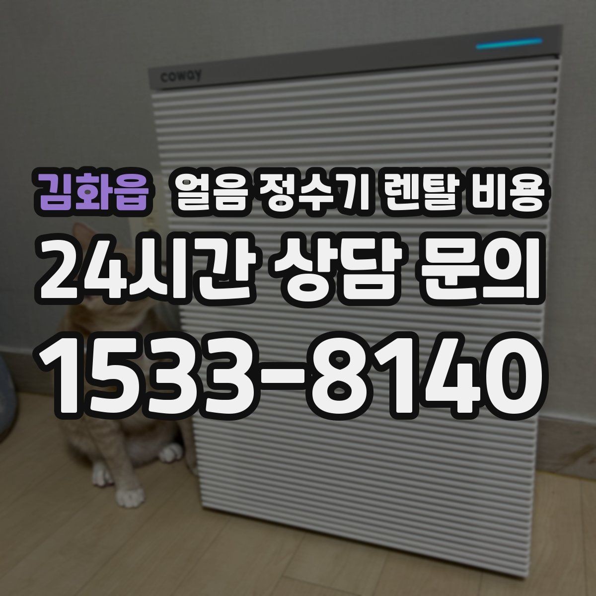 김화읍 얼음 정수기 렌탈 비용 관리가 쉬운 제품 특징