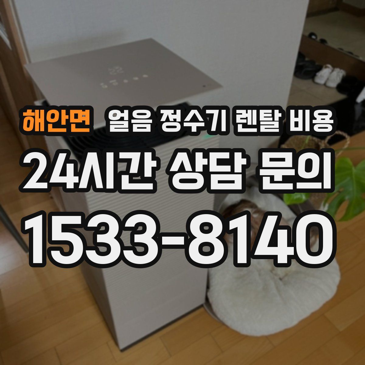 해안면 얼음 정수기 렌탈 비용