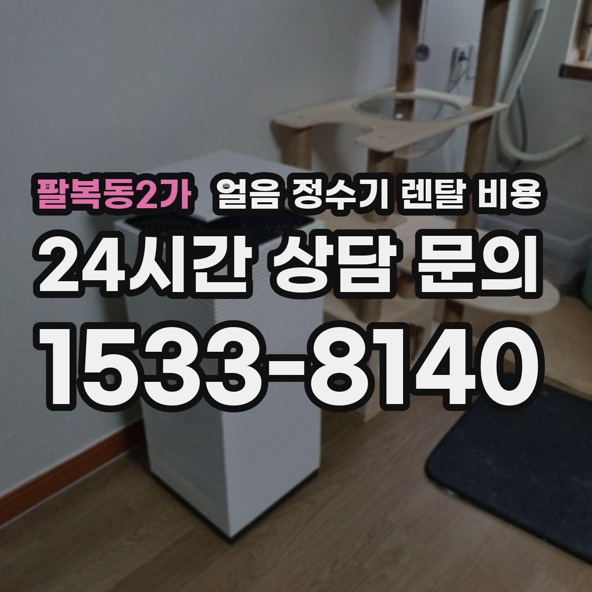 팔복동2가 얼음 정수기 렌탈 비용