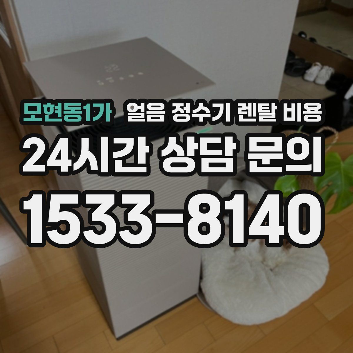 모현동1가 얼음 정수기 렌탈 비용