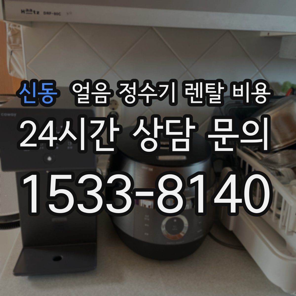 신동 얼음 정수기 렌탈 비용 고가 모델 선택 기준 정리