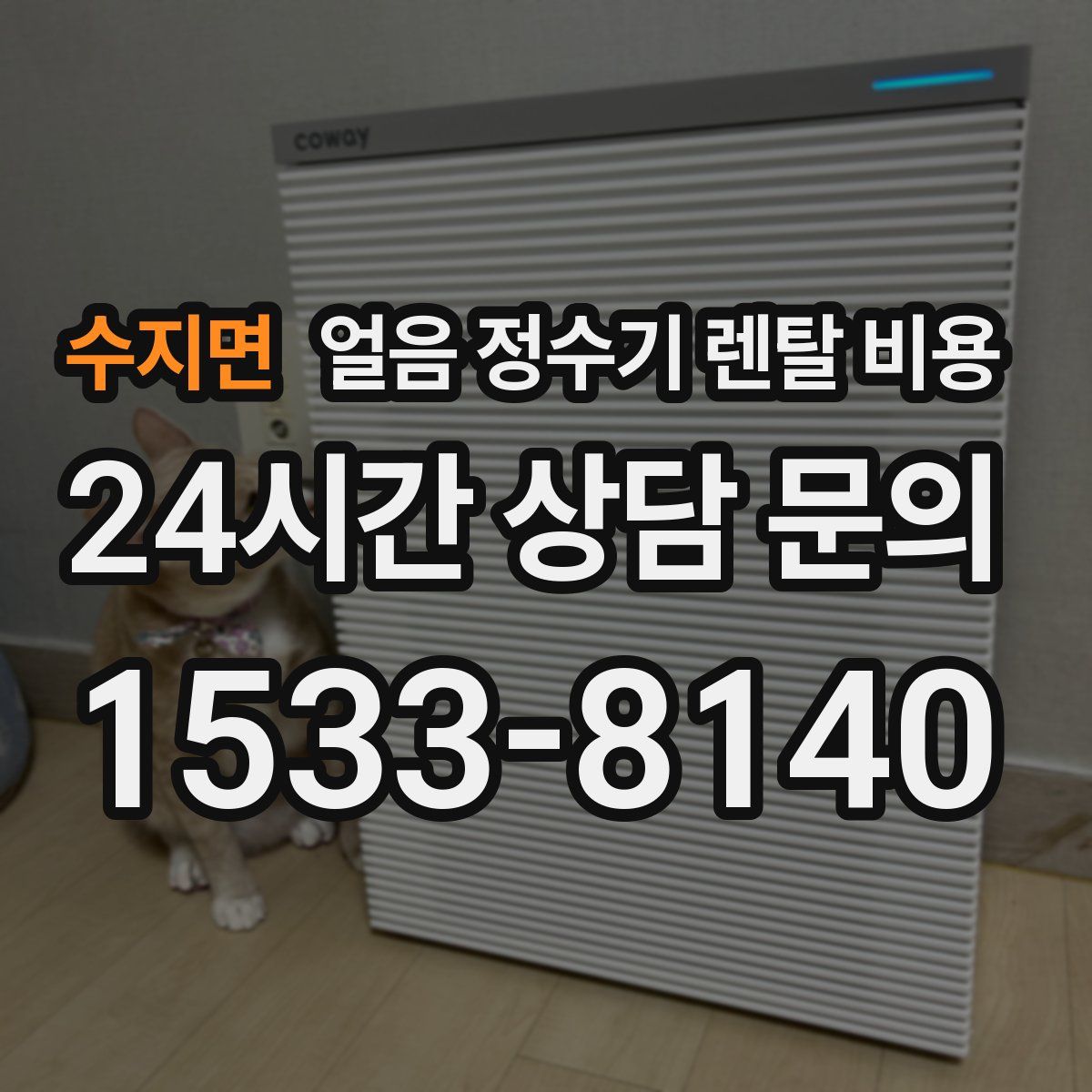 수지면 얼음 정수기 렌탈 비용