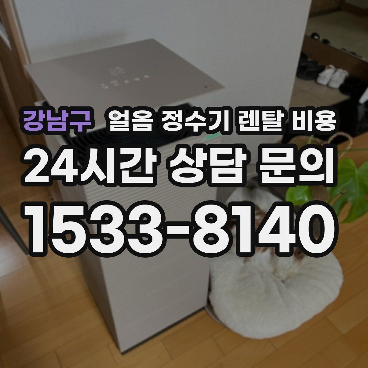 강남구 얼음 정수기 렌탈 비용 얼음 생성 방식에 따른 차이