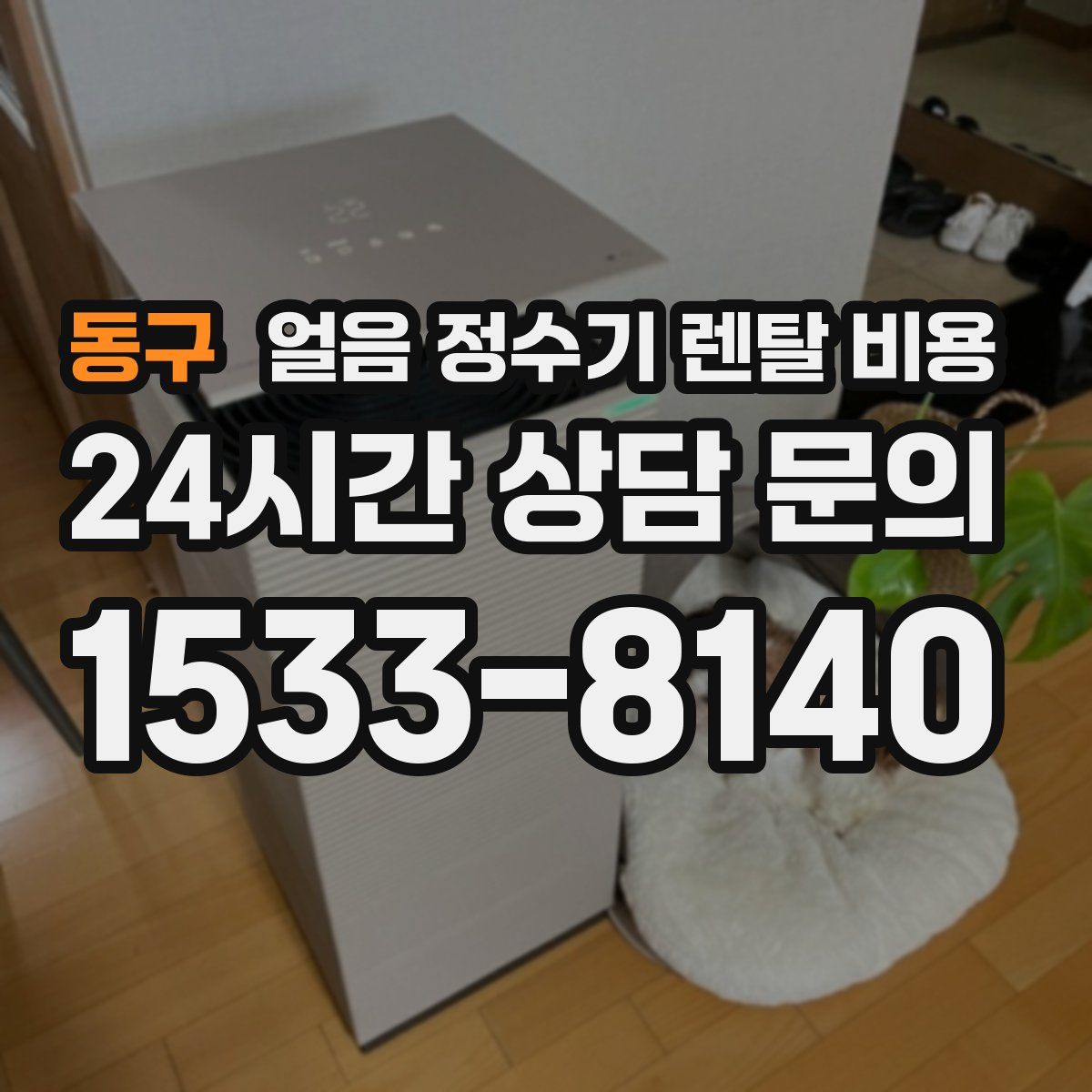 동구 얼음 정수기 렌탈 비용