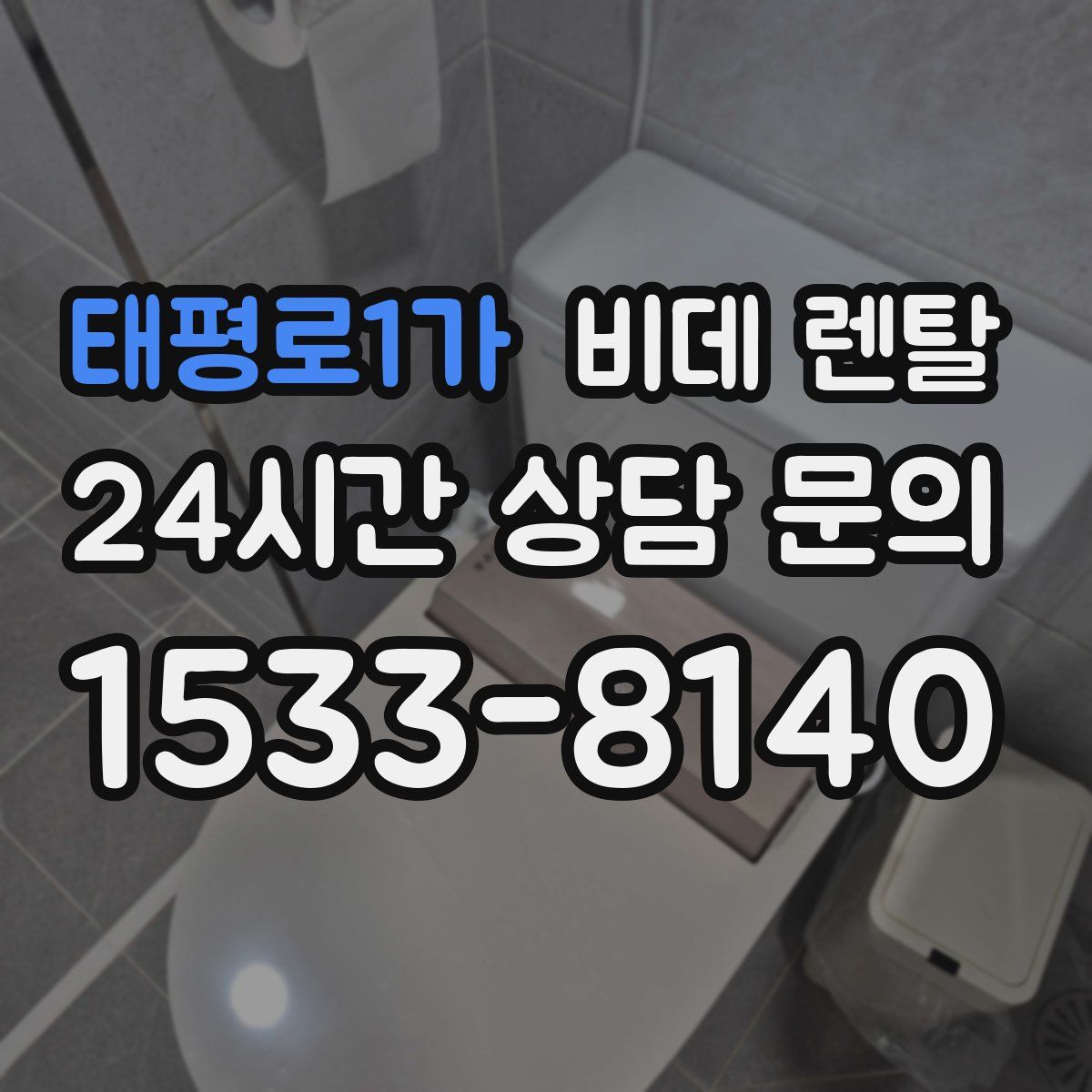 태평로1가 비데 렌탈