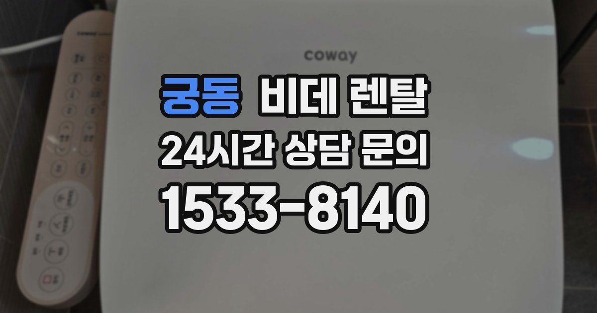 궁동 비데 렌탈