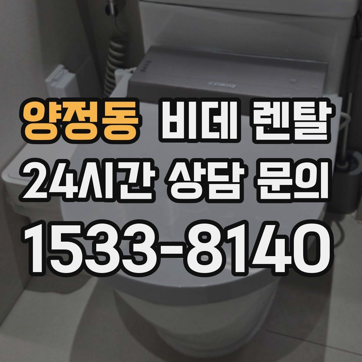 양정동 비데 렌탈 기능 과잉 없이 필요한 사양 고르기