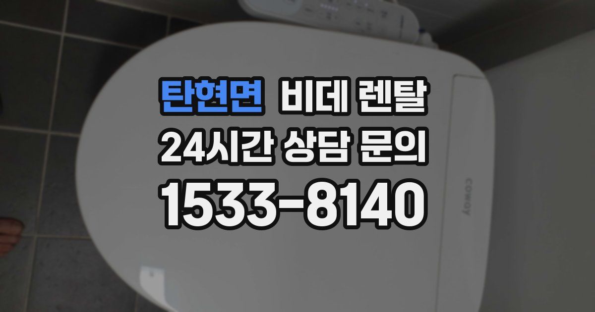 탄현면 비데 렌탈
