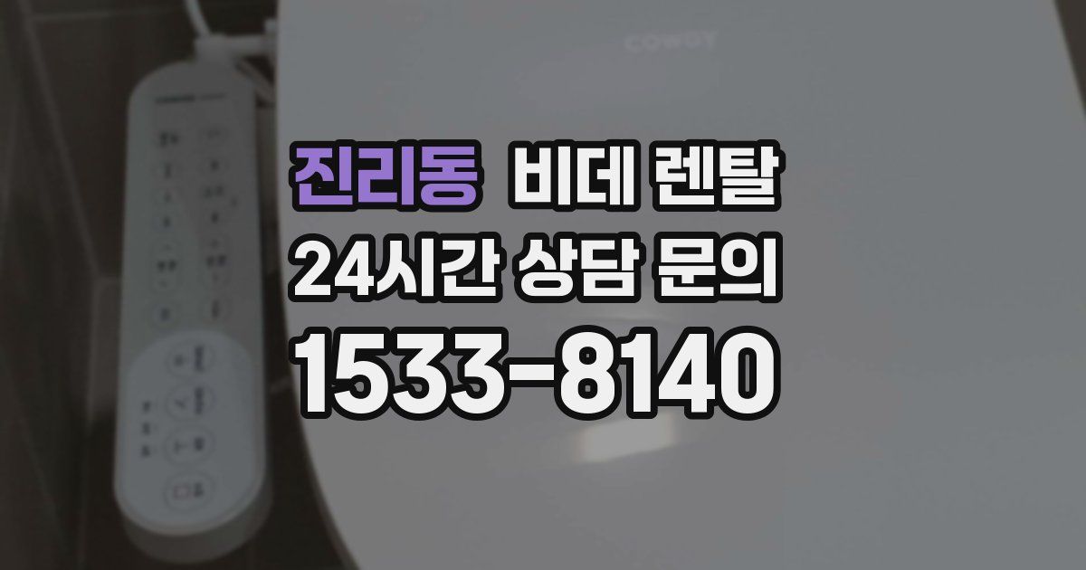 진리동 비데 렌탈