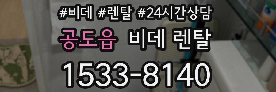 공도읍 비데 렌탈