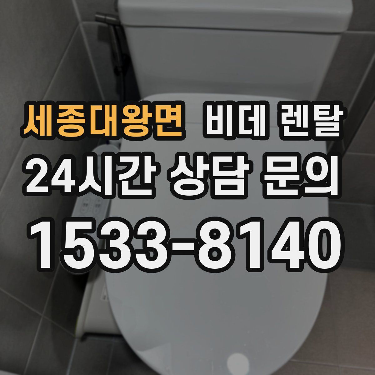 세종대왕면 비데 렌탈