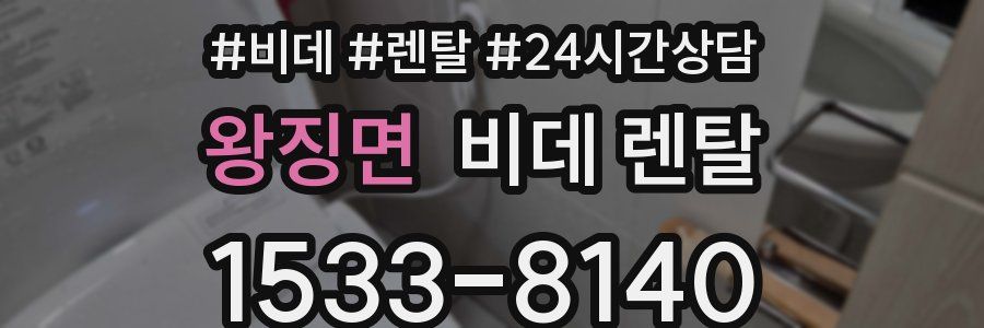 왕징면 비데 렌탈