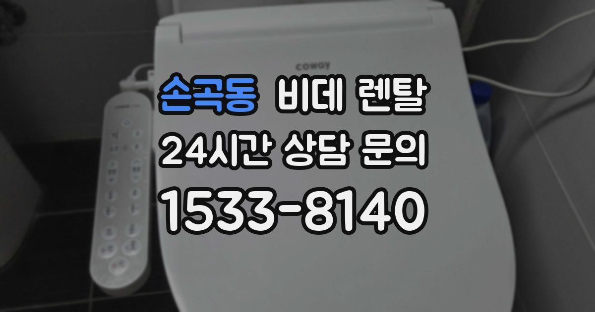 손곡동 비데 렌탈