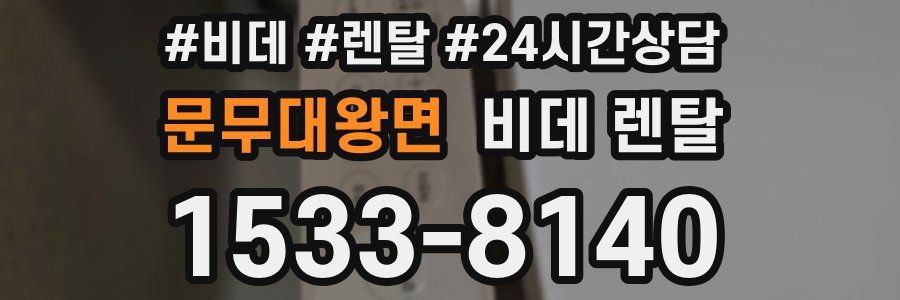 문무대왕면 비데 렌탈