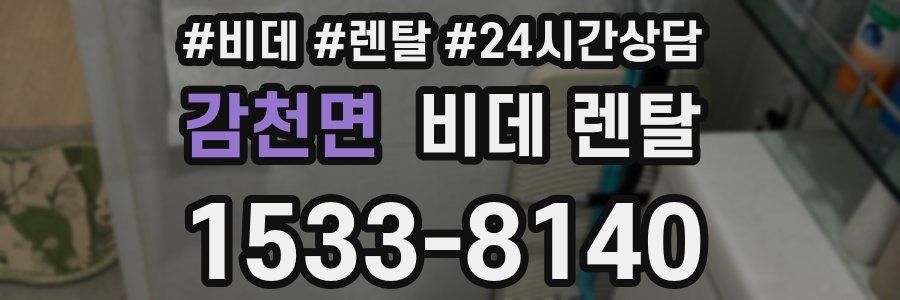 감천면 비데 렌탈