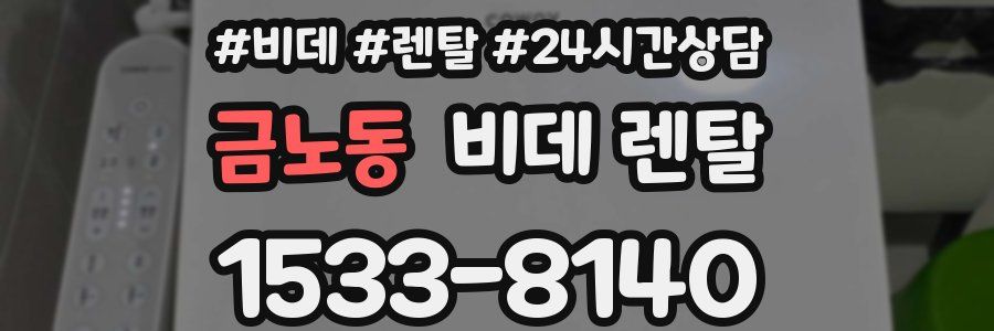 금노동 비데 렌탈