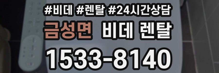 금성면 비데 렌탈