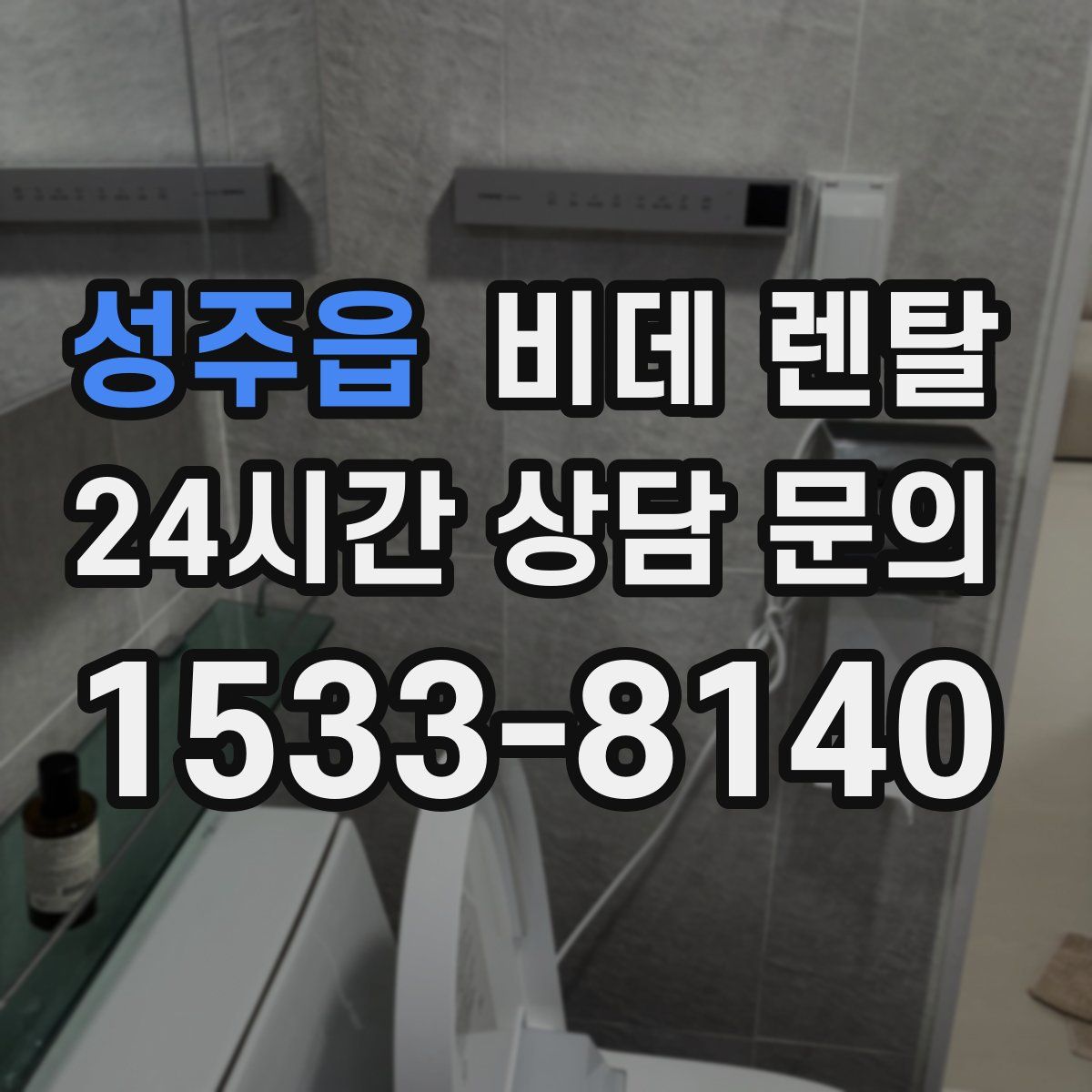 성주읍 비데 렌탈