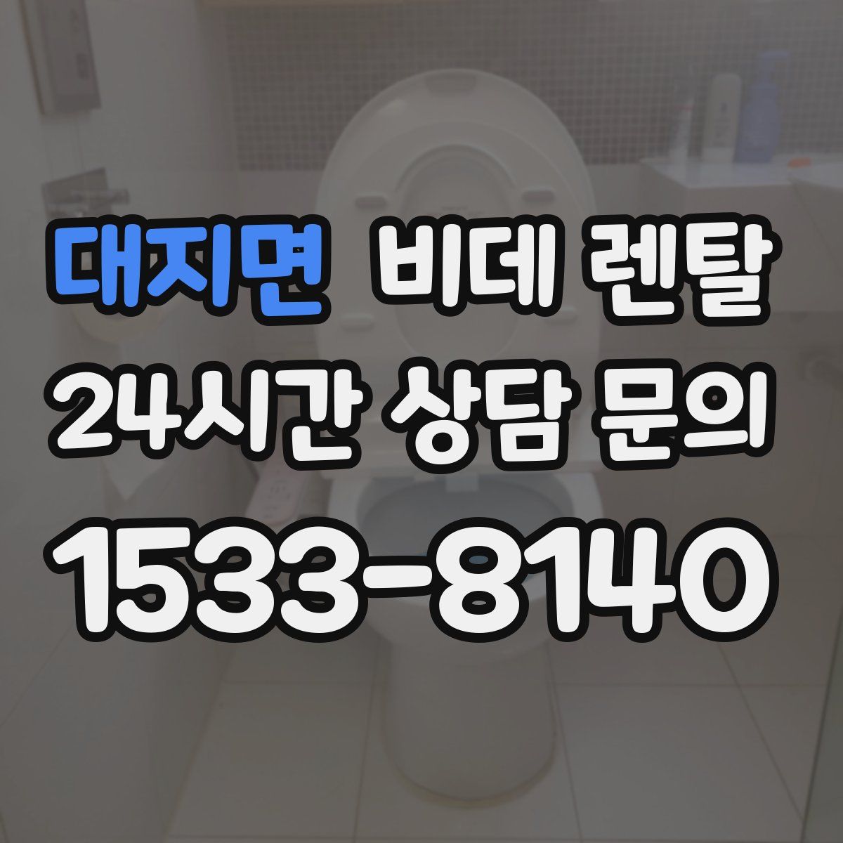 대지면 비데 렌탈