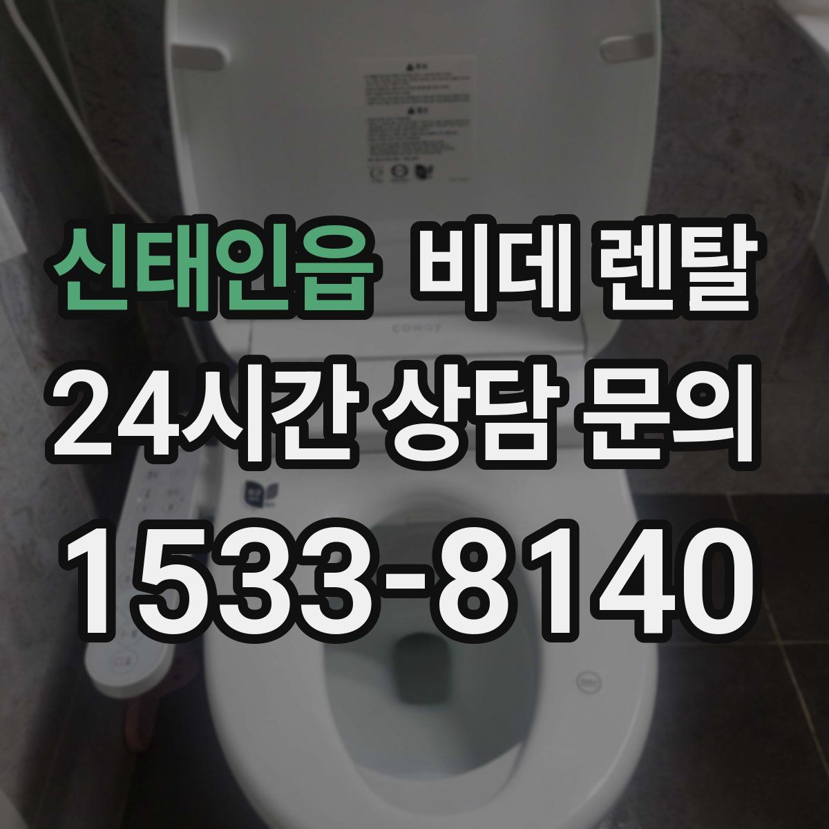 신태인읍 비데 렌탈