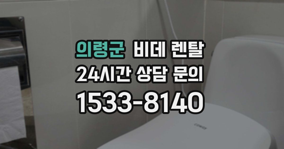 의령군 비데 렌탈