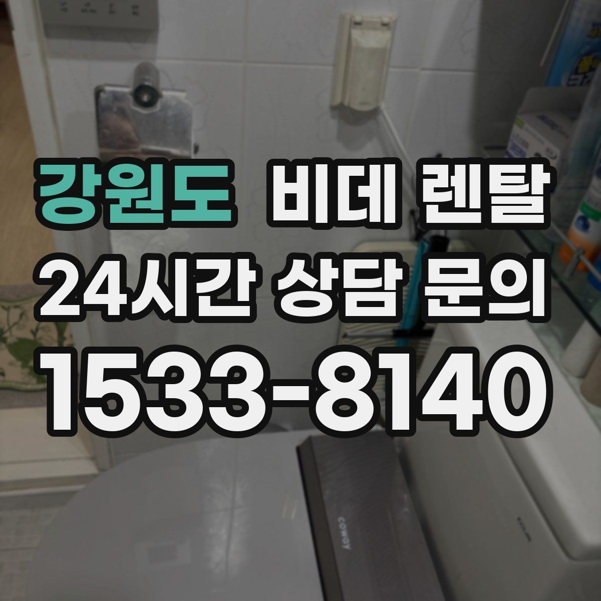 강원도 비데 렌탈 온도 조절 기능을 고를 때 볼 점
