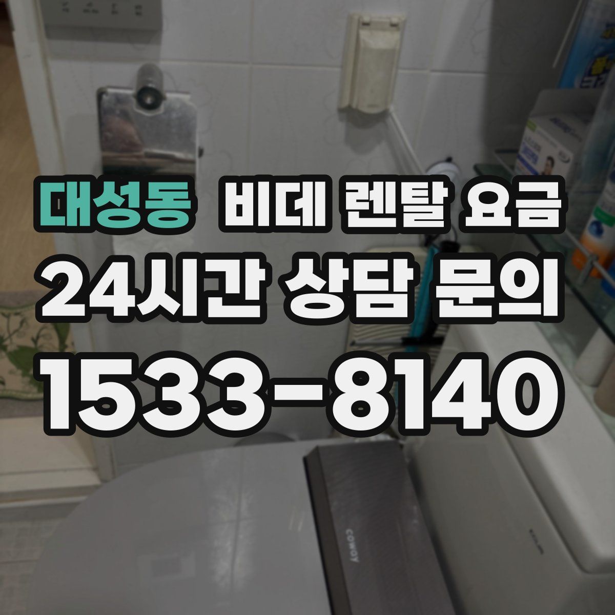 대성동 비데 렌탈 요금
